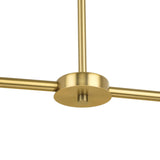 Progress Lighting Arya 8-Light Brushed Gold Modern/Contemporary Chandelier