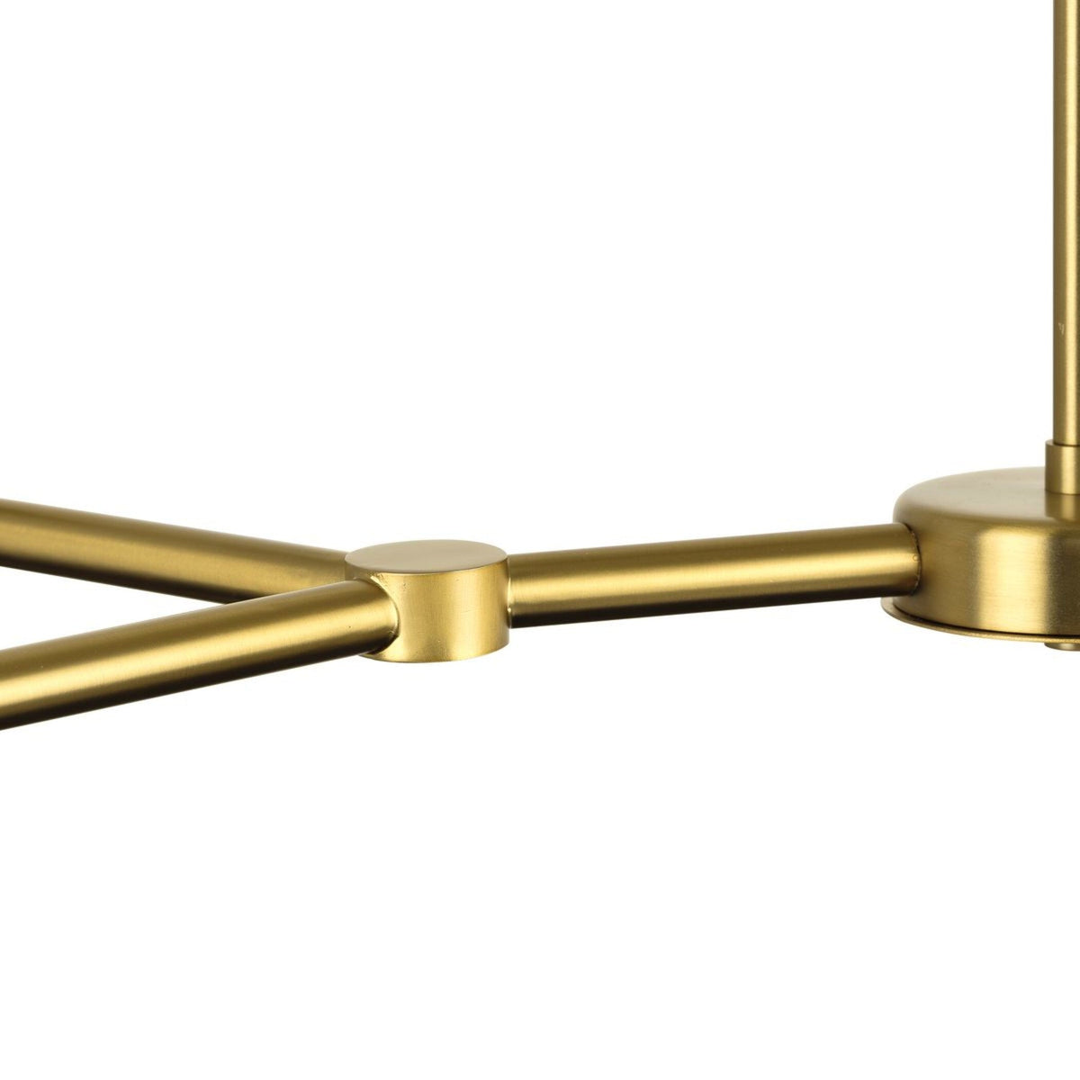 Progress Lighting Arya 8-Light Brushed Gold Modern/Contemporary Chandelier
