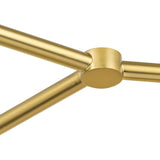 Progress Lighting Arya 8-Light Brushed Gold Modern/Contemporary Chandelier