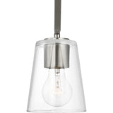 Progress Lighting Vertex 3-Light Brushed Nickel Modern/Contemporary Chandelier