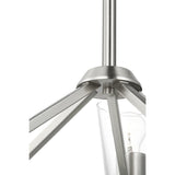 Progress Lighting Vertex 5-Light Brushed Nickel Modern/Contemporary Chandelier