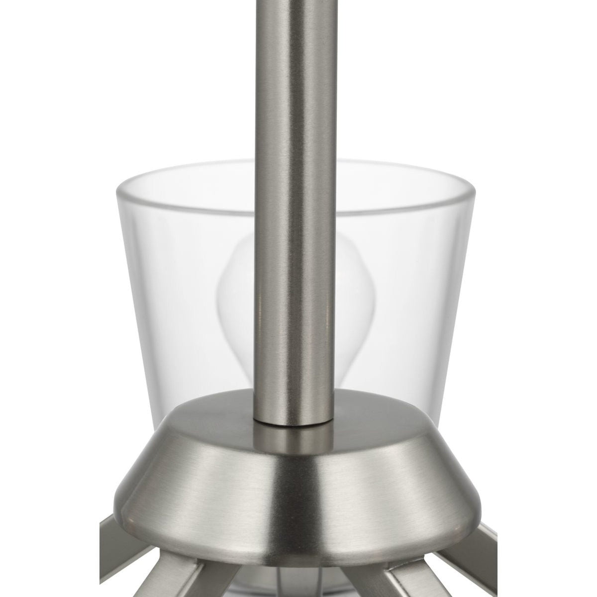 Progress Lighting Vertex 5-Light Brushed Nickel Modern/Contemporary Chandelier