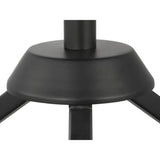 Progress Lighting Vertex 3-Light Matte Black Modern/Contemporary Etched Glass Cone Medium Hanging Pendant Light