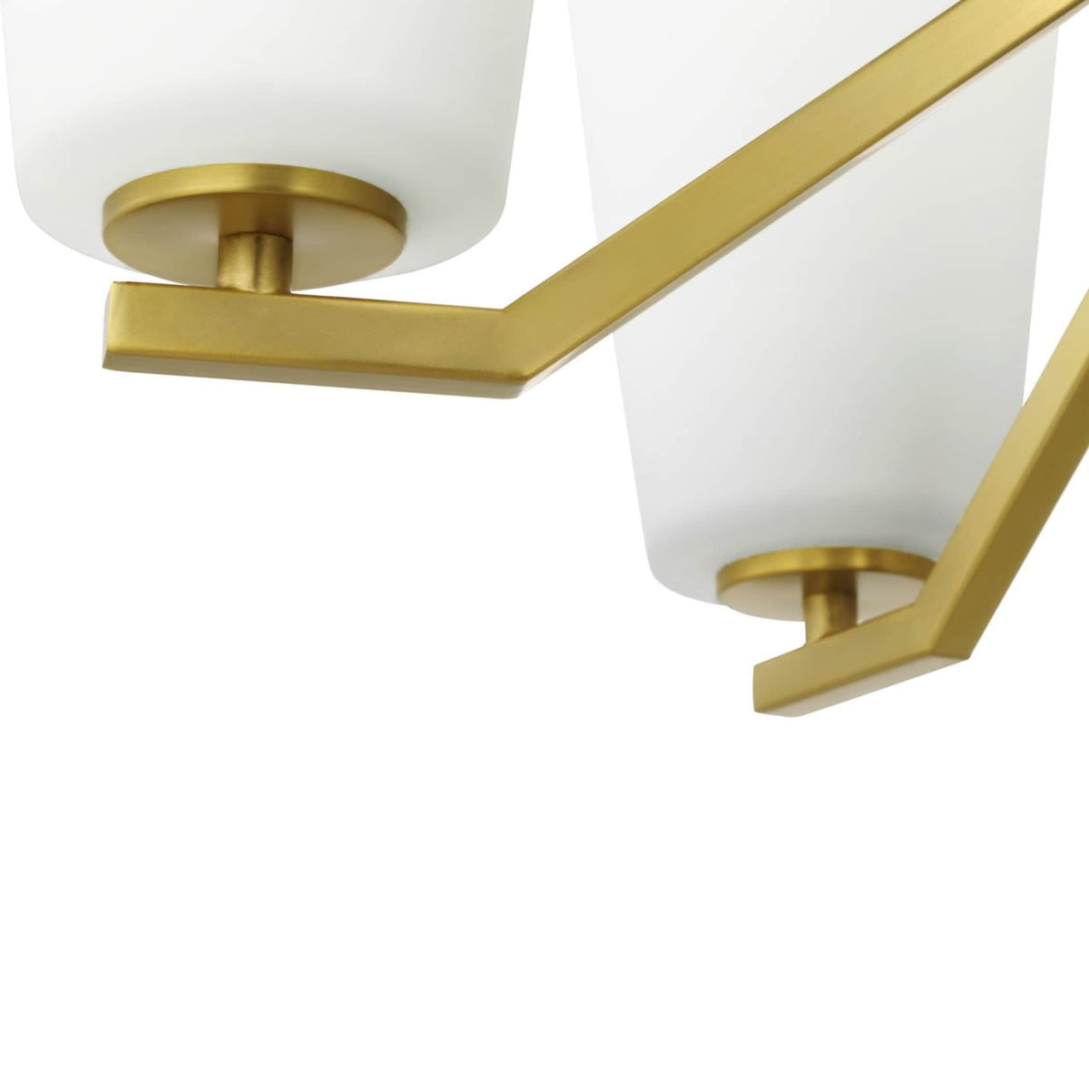 Progress Lighting Vertex 5-Light Brushed Gold Modern/Contemporary Chandelier