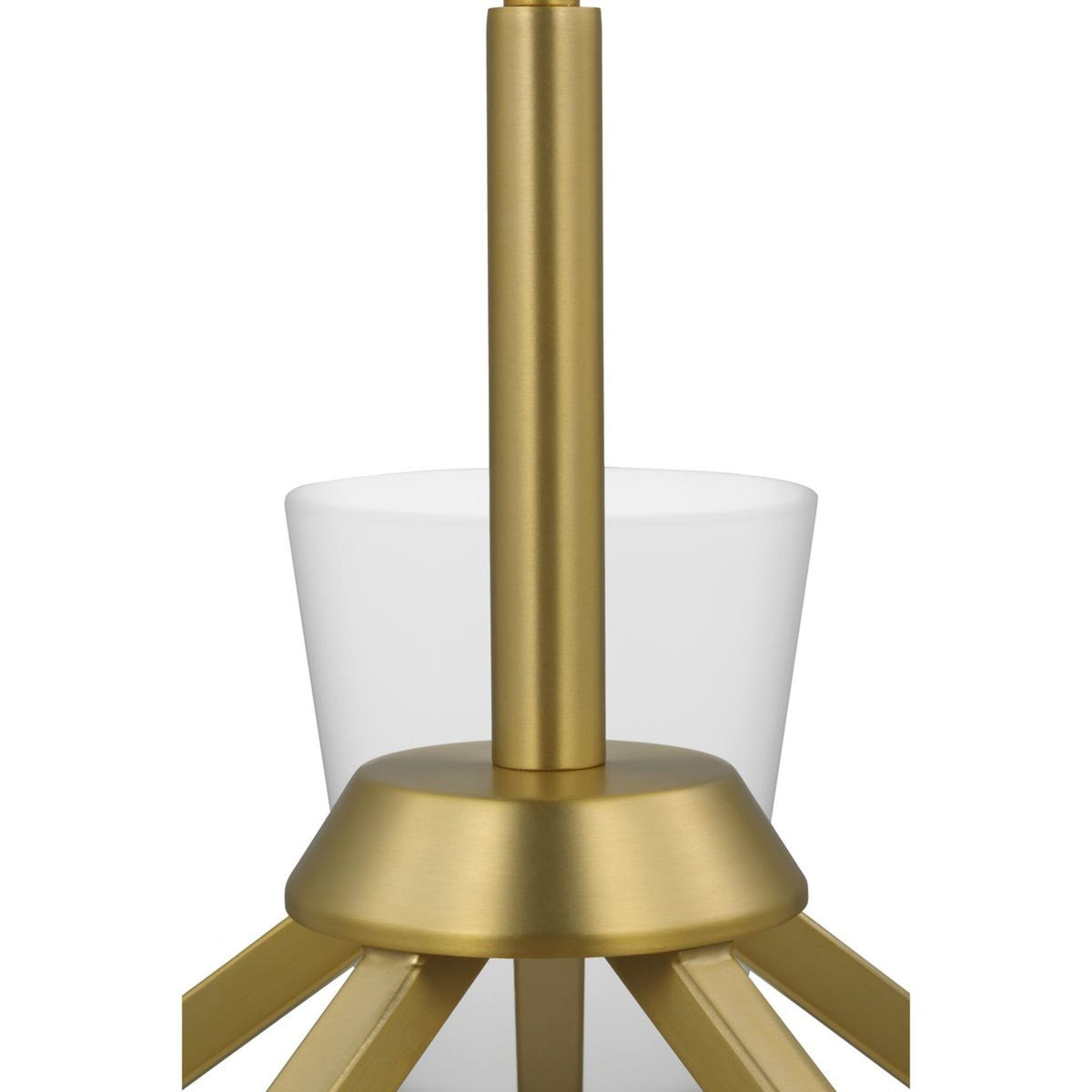 Progress Lighting Vertex 5-Light Brushed Gold Modern/Contemporary Chandelier
