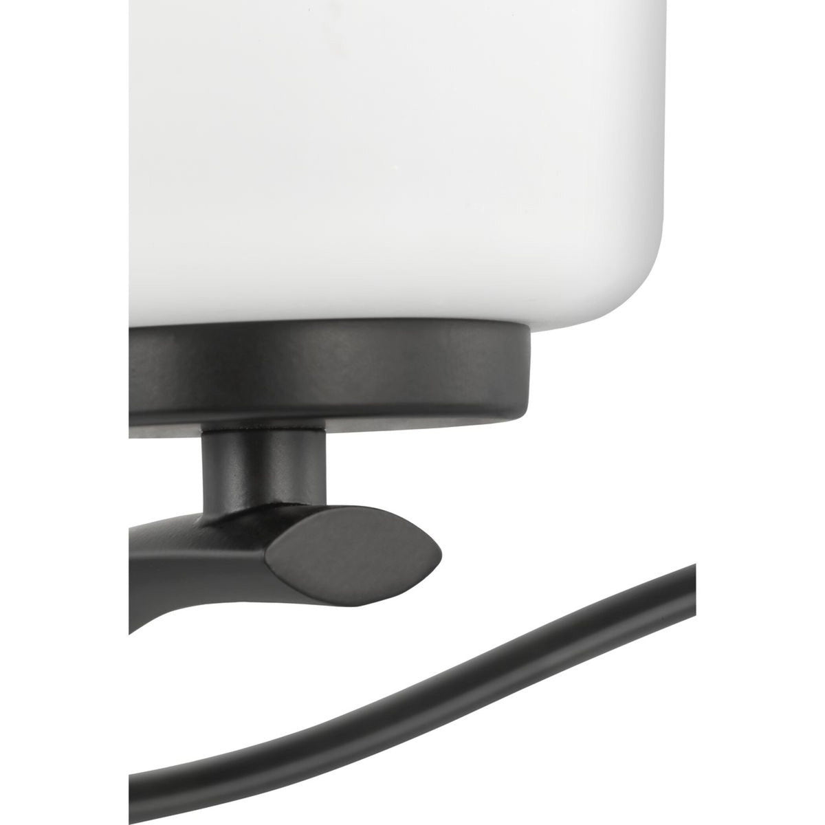 Progress Lighting Adley 5-Light Matte Black Transitional Chandelier