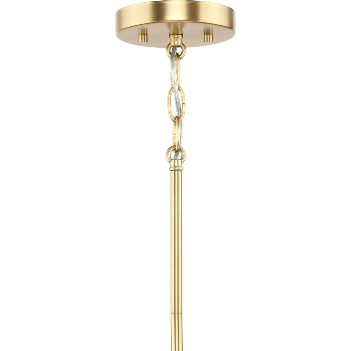 Progress Lighting Silva 3-Light Brushed Bronze Modern/Contemporary Drum Medium Hanging Pendant Light