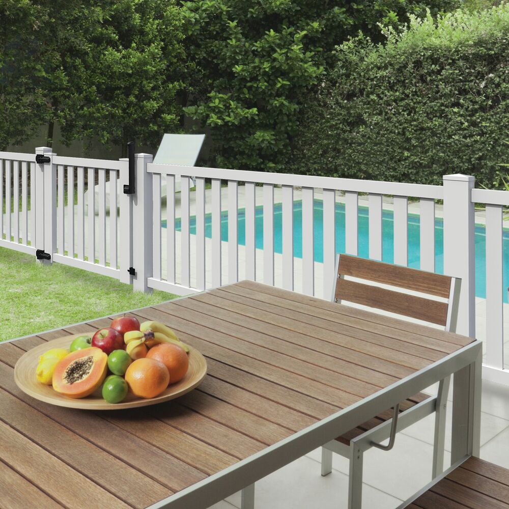 Freedom 5-in W x 5-in L White Vinyl Fence Post Cap- Fits Common Post Measurement: 5-in x 5-in