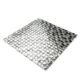 Apollo Tile (Sample) Floor and Wall Tile Flint Gray 4-in x 4-in Glossy Glass Wall Tile