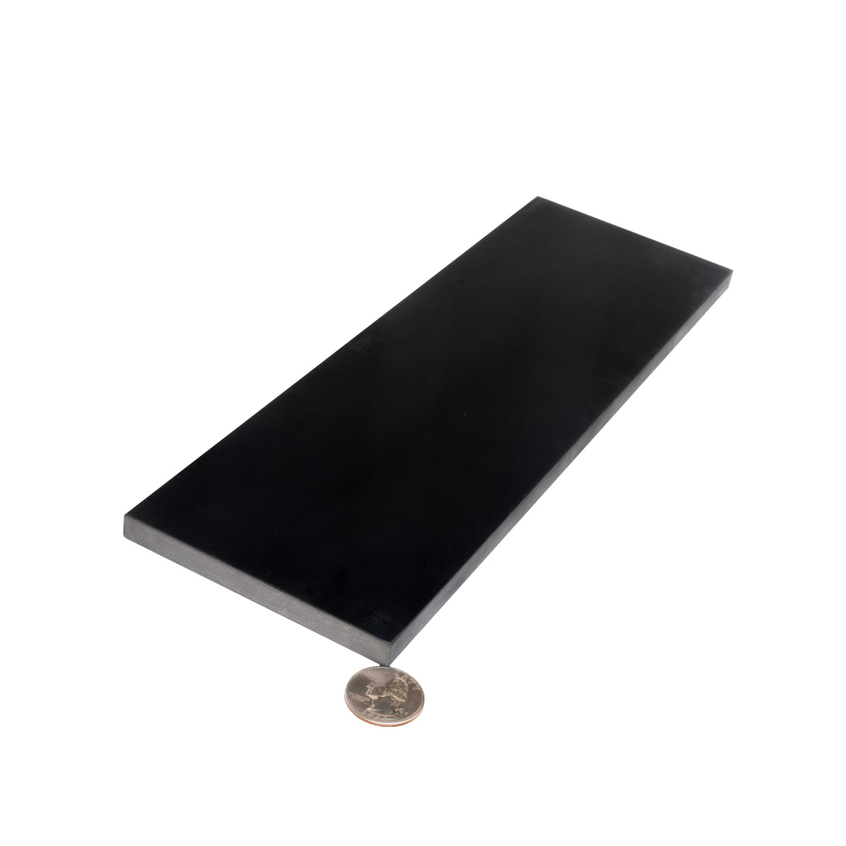Apollo Tile (Sample) Black 4-in x 4-in Honed Marble Floor and Wall Tile