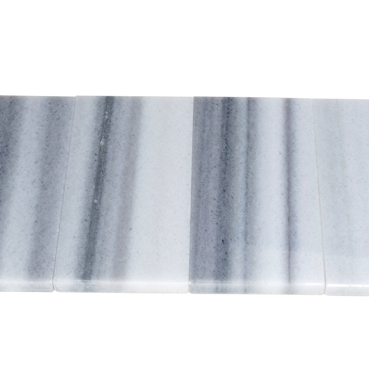 Apollo Tile (Sample) Floor and Wall Tile Gray 3-in x 6-in Polished Marble Subway Floor and Wall Tile