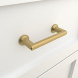 allen + roth Lowder (76mm) Center to Center Rectangular Bar Drawer Pull