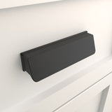 allen + roth Conway (96mm) Center to Center Square Cup Drawer Pull