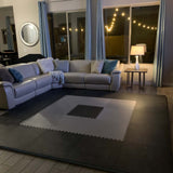Greatmats 24-in W x 24-in L x 1.5-in T Interlocking Foam Gym Floor Tile (38.75-sq ft) (10-Pack)