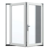 JELD-WEN 72-in x 80-in Fiberglass Folding, Right-hand folding – product-only view