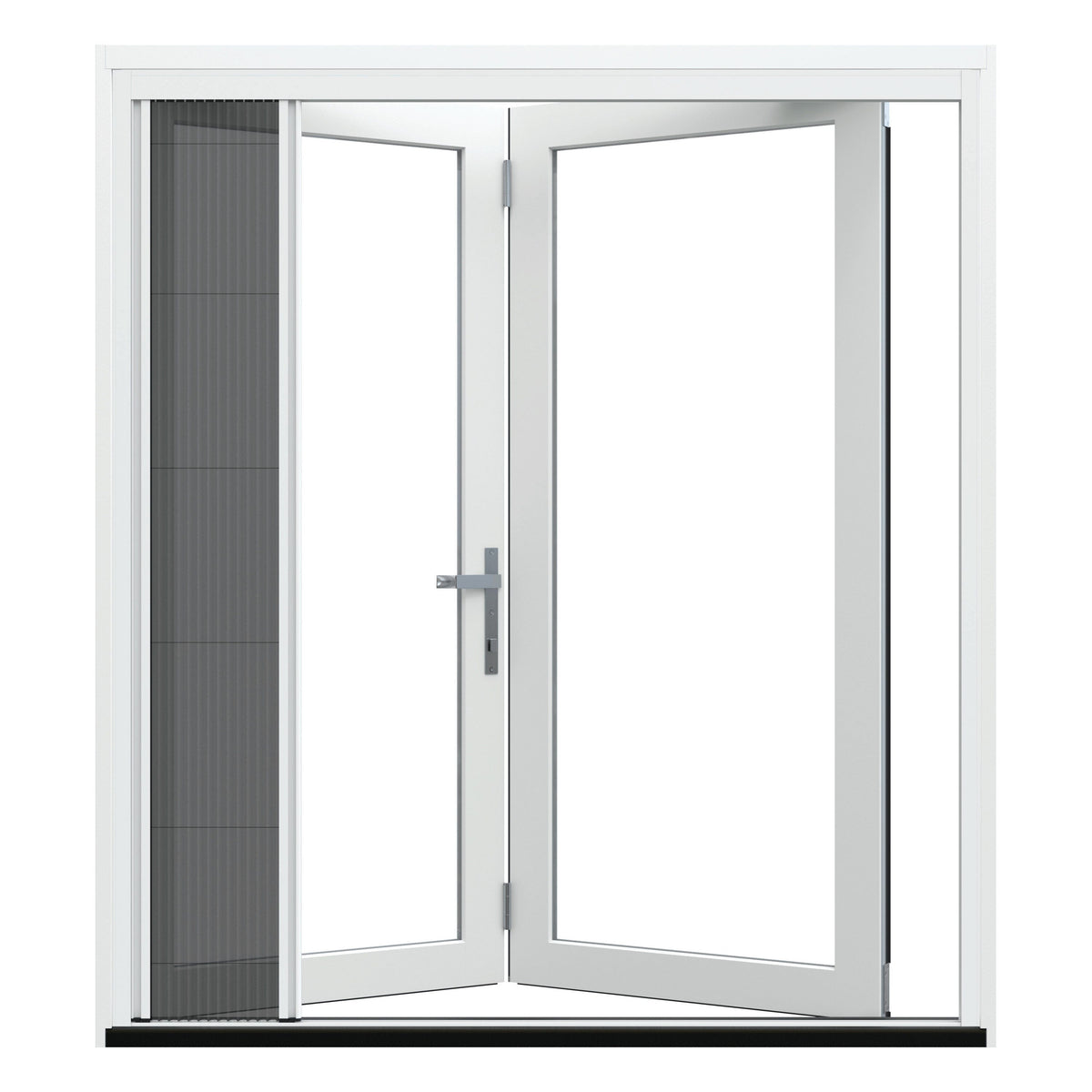 JELD-WEN 72-in x 80-in Fiberglass Folding, Right-hand folding – product-only view