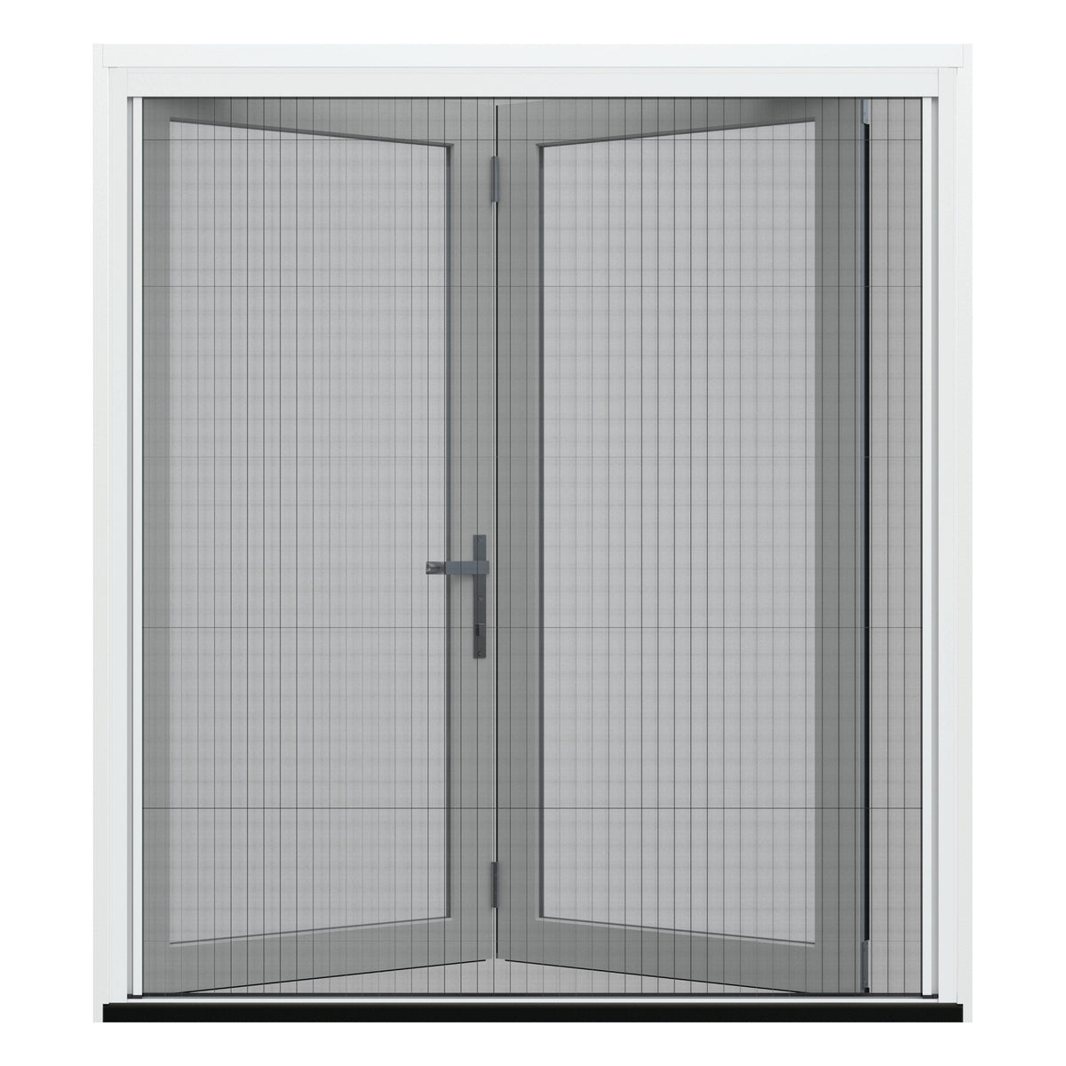 JELD-WEN 72-in x 80-in Fiberglass Folding, Right-hand folding – product-only view