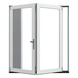 JELD-WEN 72-in x 80-in Fiberglass Folding, Left-hand folding – product-only view