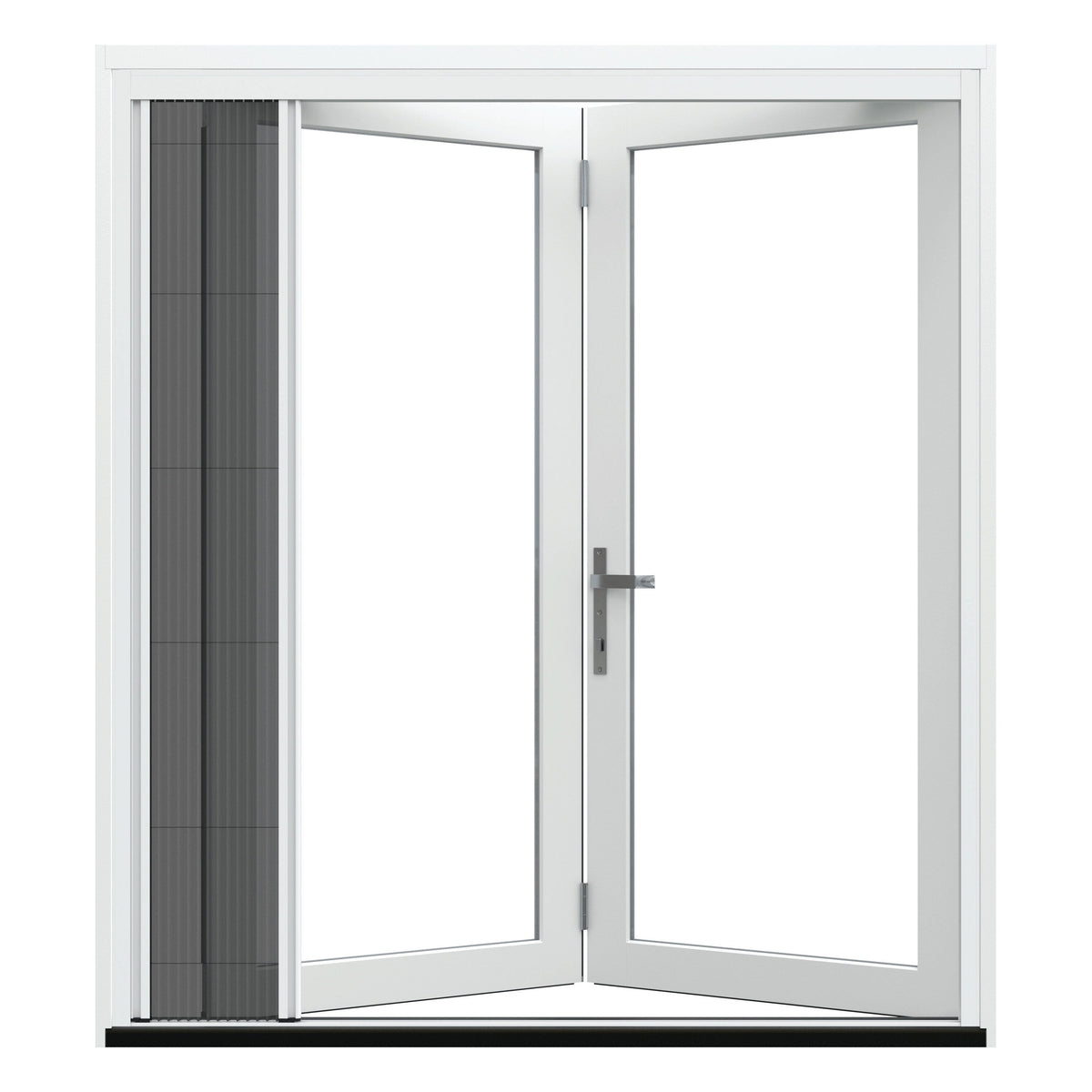 JELD-WEN 72-in x 80-in Fiberglass Folding, Left-hand folding – product-only view