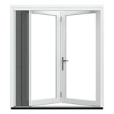 JELD-WEN 72-in x 80-in Fiberglass Folding, Left-hand folding – product-only view