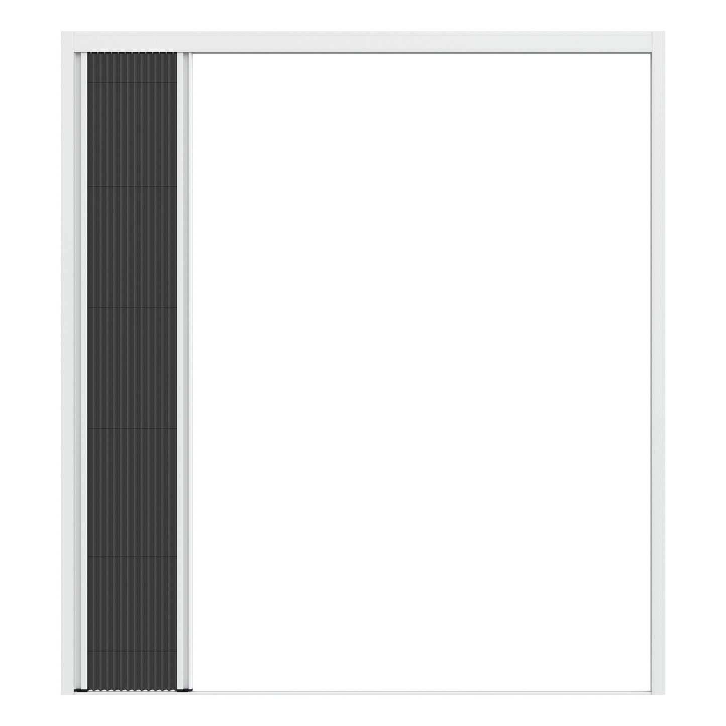 JELD-WEN 72-in x 80-in Fiberglass Folding, Left-hand folding – product-only view