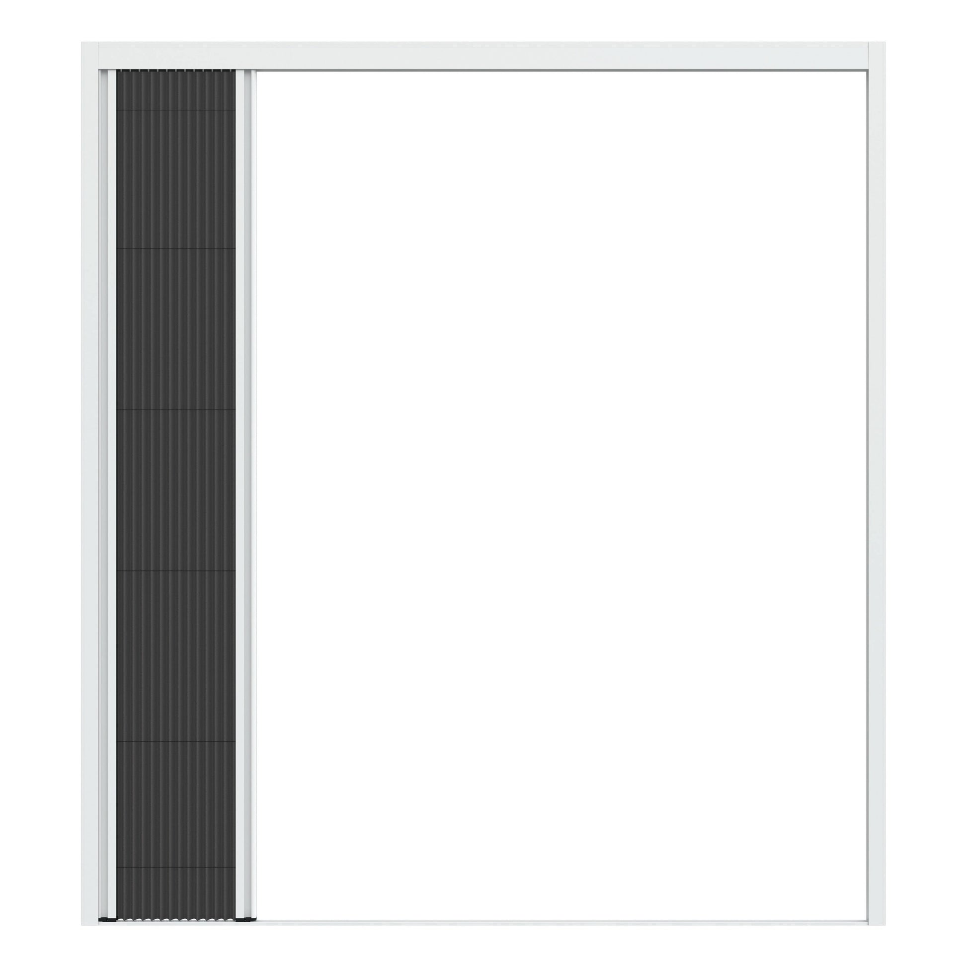 JELD-WEN 72-in x 80-in Fiberglass Folding, Right-hand folding – product-only view