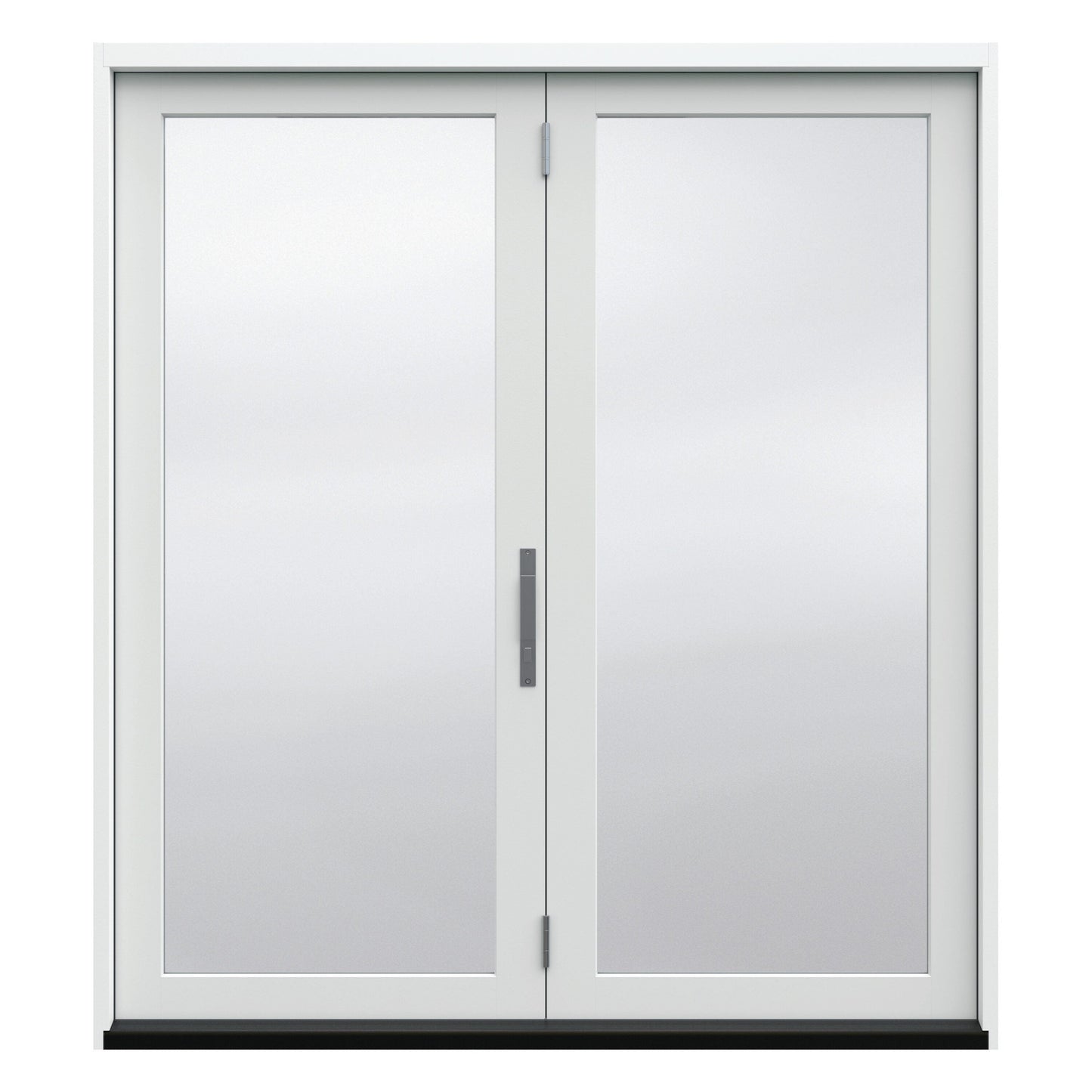 JELD-WEN 60-in x 80-in Fiberglass French, Right-hand folding – product-only view