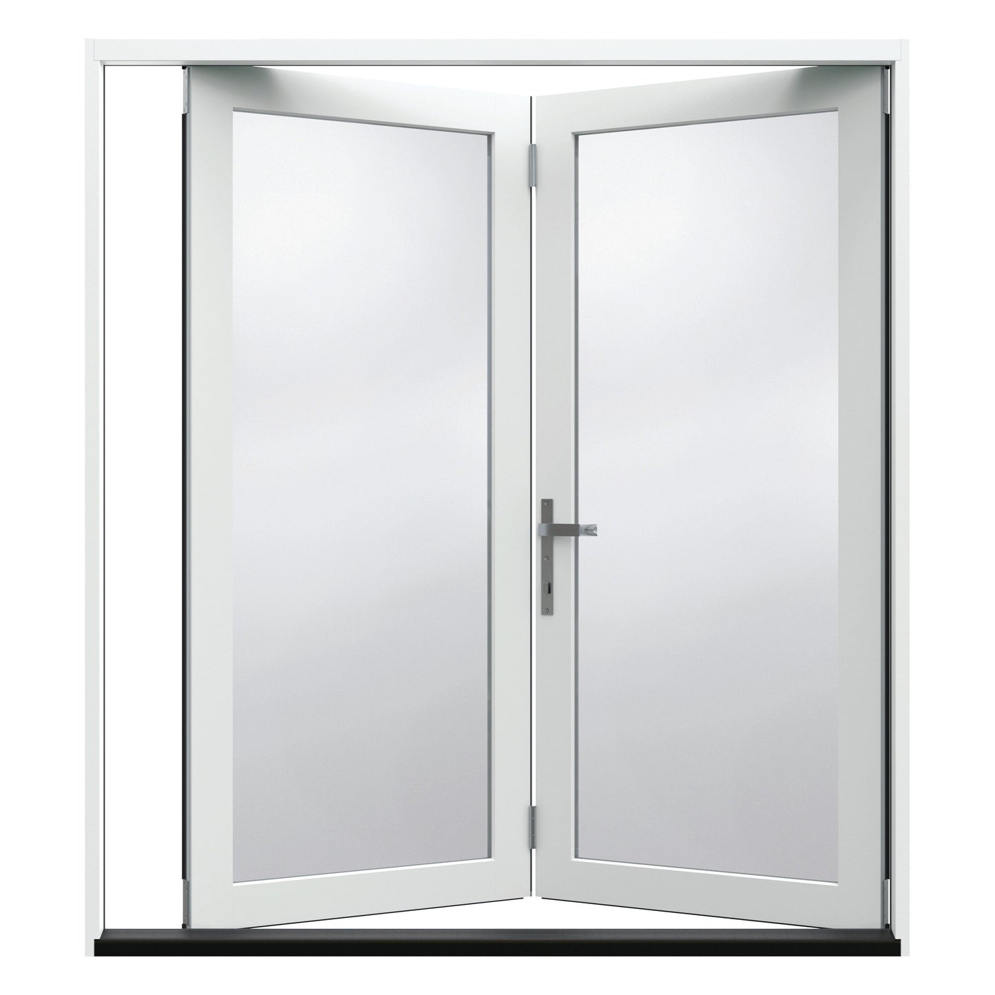 JELD-WEN 72-in x 80-in Fiberglass Folding, Left-hand folding – product-only view