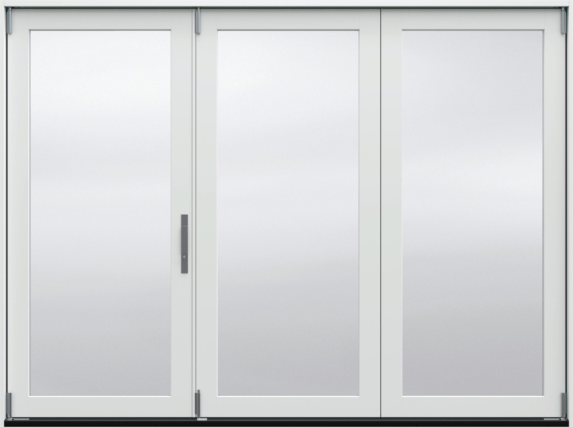 JELD-WEN 108-in x 80-in Fiberglass Folding, Right-hand folding – primary product view