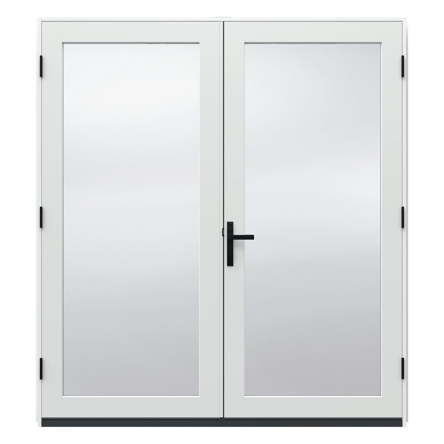 JELD-WEN 72-in x 80-in Fiberglass French, Left-hand inswing – product-only view