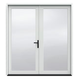 JELD-WEN 60-in x 80-in Fiberglass French, Left-hand outswing – product-only view