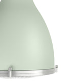 Hunter Bluff View 3-Light Soft Sage Transitional Clear Glass Dome LED Medium Hanging Pendant Light