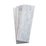 Apollo Tile (Sample) Gray 4-in x 12-in Natural Porcelain Stone Look Wall Tile