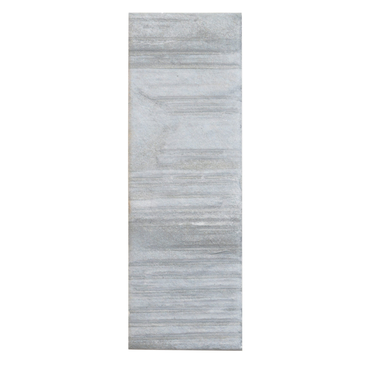 Apollo Tile (Sample) Gray 4-in x 12-in Natural Porcelain Stone Look Wall Tile