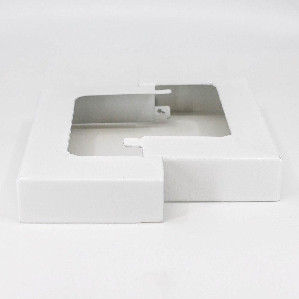TITAN BUILDING PRODUCTS 4-in x 4-in White Metal Deck Post Base Trim