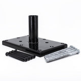 TITAN BUILDING PRODUCTS 7.5-in x 5-in Titan post anchor Galvanized and Powder-coated Painted Galvanized Steel Post Connector