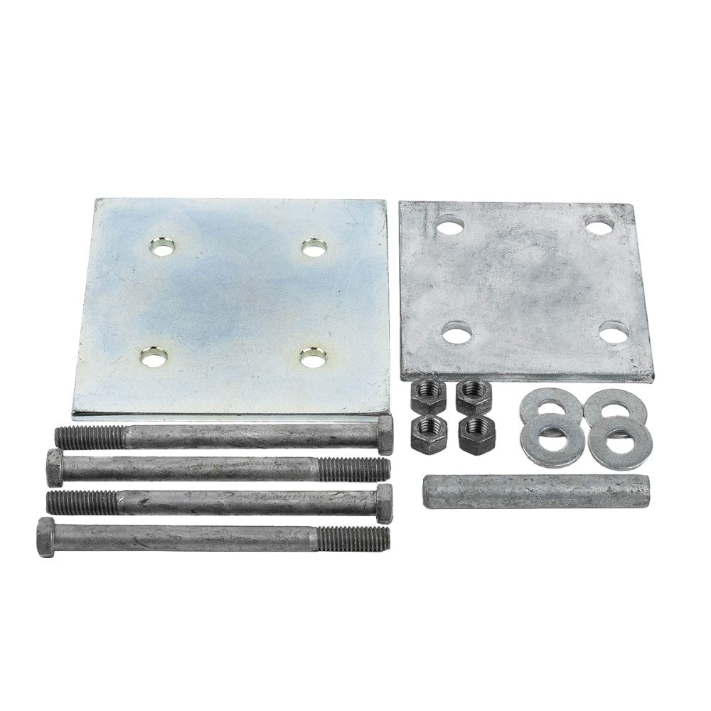 TITAN BUILDING PRODUCTS 3.5-in x 3.5-in Structural post anchor Hot Zinc Galvanized Steel Post Connector