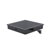 TITAN BUILDING PRODUCTS 4-in x 4-in Post caps Black Aluminum Deck Post Cap