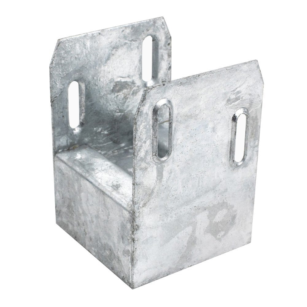 TITAN BUILDING PRODUCTS 3.66-in x 3.54-in Deck foot anchor Galvanized Steel Support Bracket