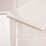 Giorbello Classic Premium Rose Pale Pink 6-in x 12-in Glossy Glass Subway Wall Tile (5-sq. ft/ Carton)