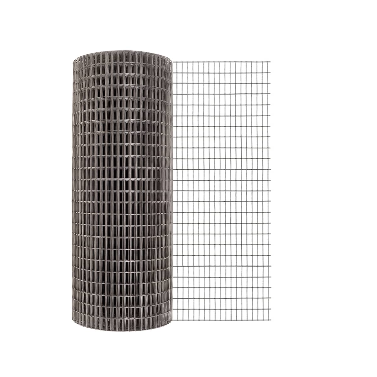 GARDEN CRAFT 50-ft x 3-ft Gray Galvanized Steel Welded Wire Rolled Fencing with Mesh Size 1/2-in x 1-in