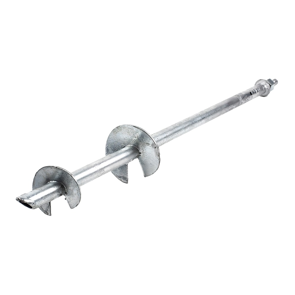 TITAN BUILDING PRODUCTS 36-in x 3.25-in Deck foot anchor Galvanized Steel Support Bracket