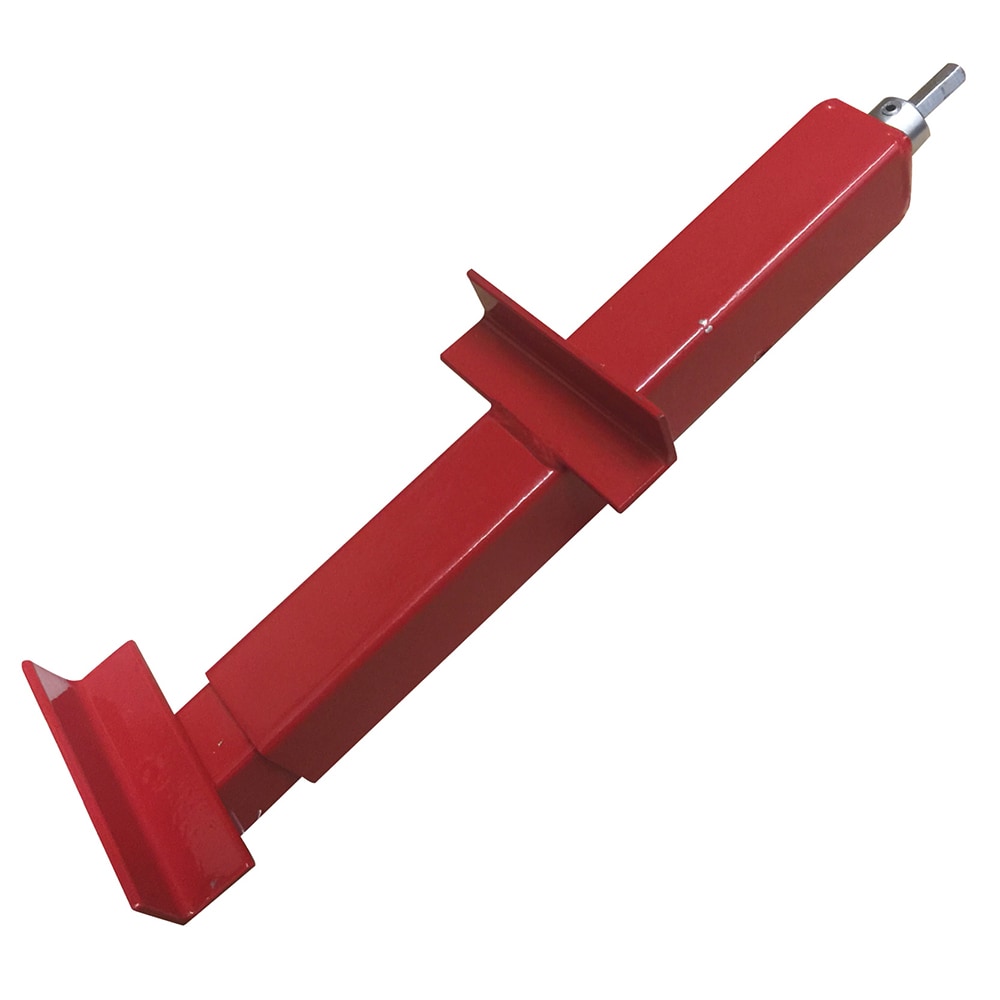 TITAN BUILDING PRODUCTS 2-ft Red Painted Galvanized Steel Bracket Installation Tool