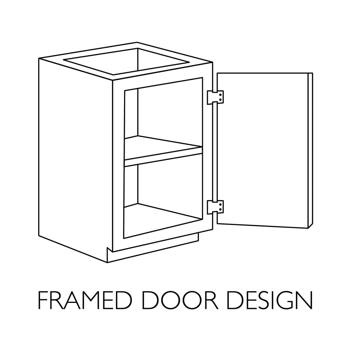 Design House Brookings 15-in W x 34.5-in H x 24-in D White Maple 3-Drawer Base Ready To Assemble Plywood Cabinet (Recessed Panel Style)