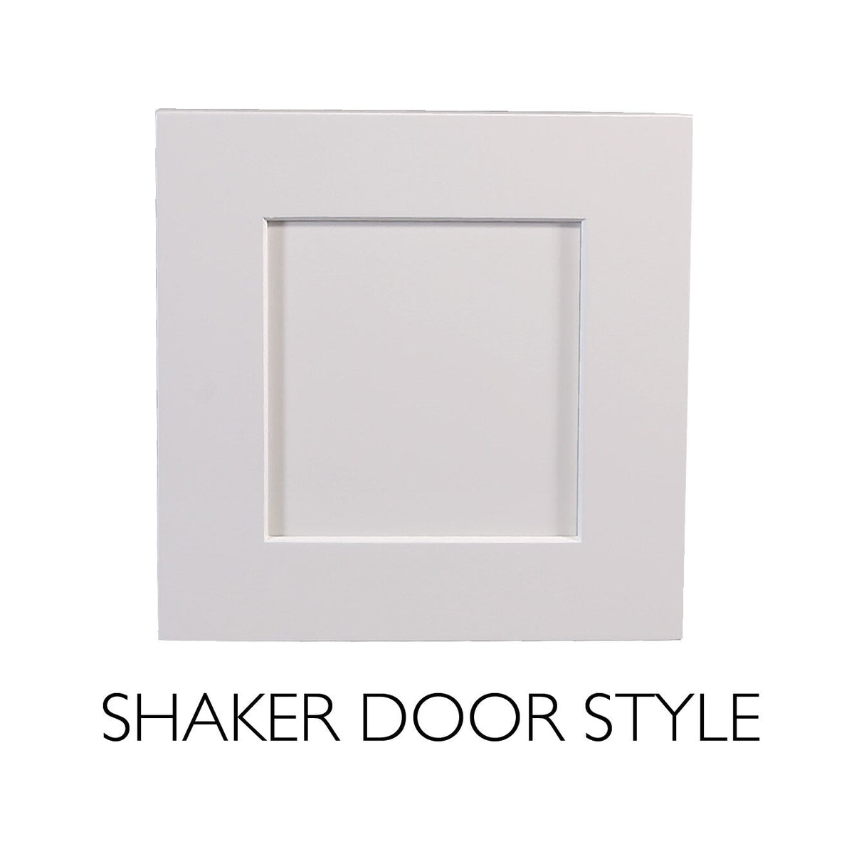 Design House Brookings 24-in W x 34.5-in H x 24-in D White Maple 1-Drawer Base Fully Assembled Plywood Cabinet (Recessed Panel Shaker Style)
