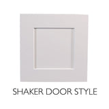 Design House Brookings 15-in W x 34.5-in H x 24-in D White Maple 3-Drawer Base Ready To Assemble Plywood Cabinet (Recessed Panel Style)
