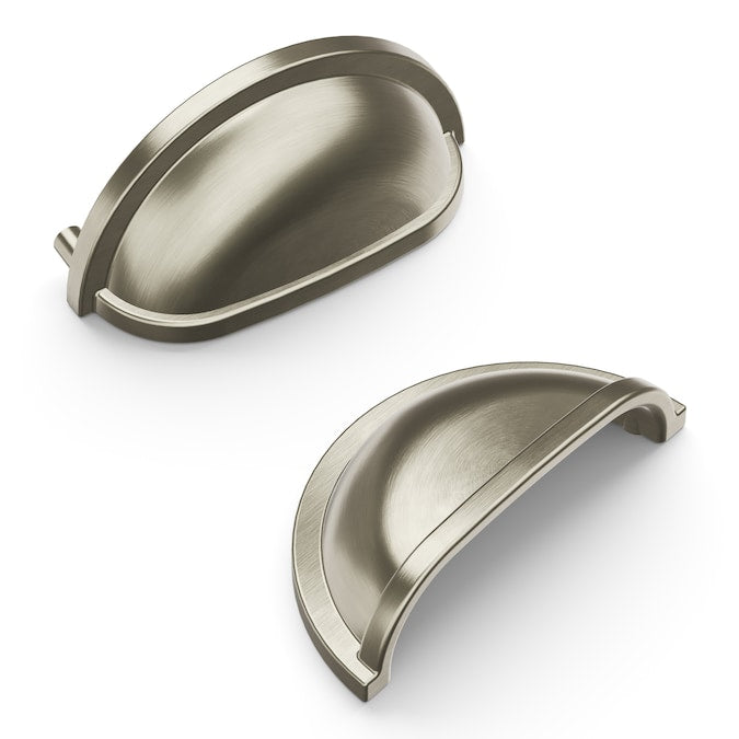 Hickory Hardware Williamsburg 3-in (76Mm) Center to Center Arch Cup Drawer Pull