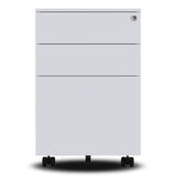 GZMR 3 Drawer File Cabinet White 3-Drawer 15.35-in File Cabinet