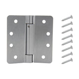 4 in. x 1/4 in. Radius Oil-Rubbed Bronze Adjustable Spring Door Hinge