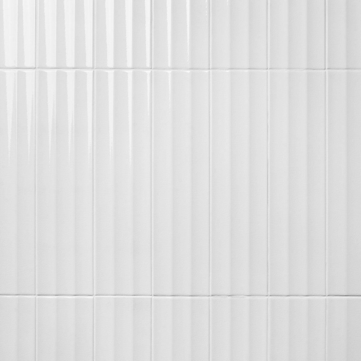 Artmore Tile Refined White 4-in x 16-in Glazed Ceramic Subway Wall Tile product image